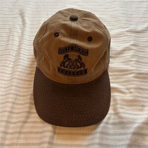 Brown Belle Meade Bourbon Hat with Embroidered Design